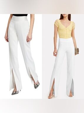 Jonathan Simkhai Ariah Split-Cuff Pants